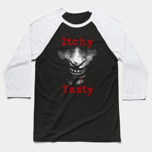 Zombie Itchy Tasty Baseball T-Shirt